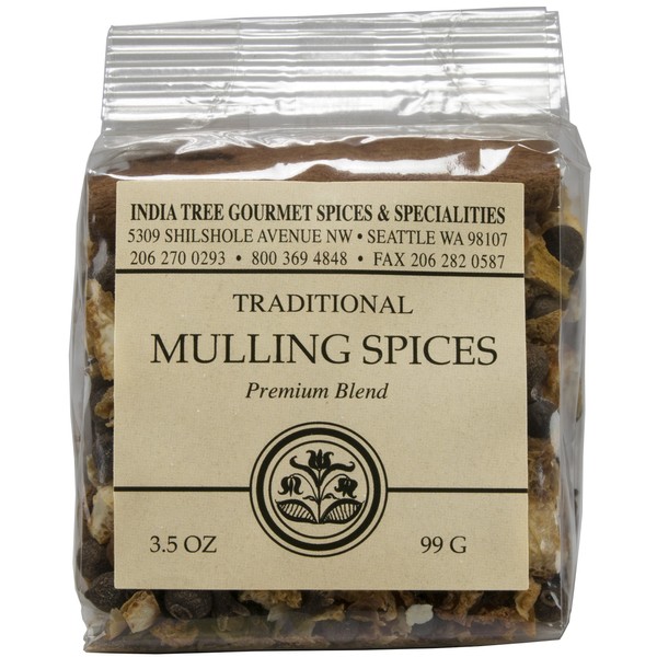 India Tree Mulling Spices Chef Pak, 3.5 Oz
