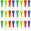 THE TWIDDLERS - 24 Mini Torch/Flashlight Keychains - Assorted Colours