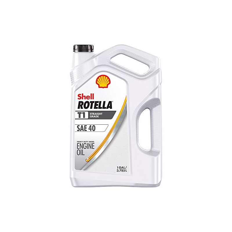 Shell Rotella 550045381 T1 Motor Oil (40 CF/CF-2), 1 gallon