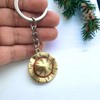 DYMSUP Luffy Straw Hat Keychain, One Piece Straw Hat Key