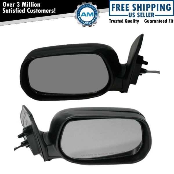 AM Autoparts Power Side Mirrors Left LH & Right RH