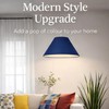 Pack of 2 Navy Lamp Shades 25cm (10") – Cotton