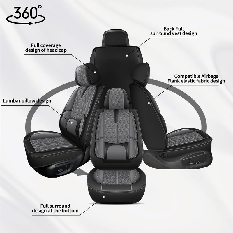 YORKNEIC Seat Covers Full Set for Ford Maverick 2022 2023