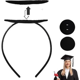 Graduation Cap Headband Secures Your Grad Cap Upgrade Insert Hairstyle Hat Accessories Hairband for Graduates Gift