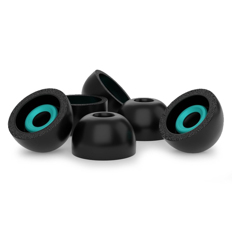 Attach Set of 6 x Memory Foam Ear Tips For