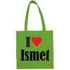 I Love Ismet Shopping Bag School Bag Gym Bag 38