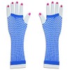 LONG FISHNET GLOVES 7 ASSORTED COLOURS PARTY FANCY DRESS TUTU