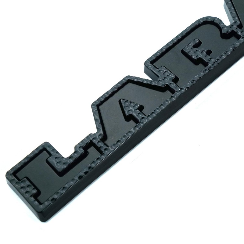 1Pc 2019 2020 Laramie Emblem 3D Badge Tailgate Rear Nameplate
