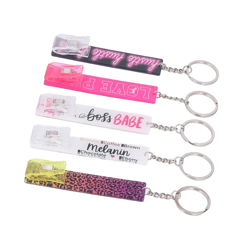 5pcs Card Grabber Multipurpose Acrylic Lightweight Long Nail Card Puller