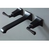 SITGES Bathroom Wall Faucet, Heavy Duty, Brass Constructed Wall Mount