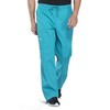 Cherokee Men's Scrub Pant Tapered Leg Fly Front Cargo Pant