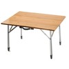 Camco Folding Table | Features Natural Bamboo Top & Folding