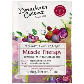 Dresdner Essenz Muscle Therapy Bath With Natural Essential Oils 10 x 60 g Sachets
