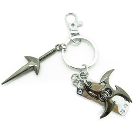 Vophifo Konoha Headband Plate Keyring, multicoloured