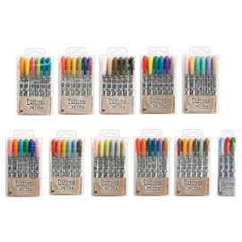 Tim Holtz Bundle of 63 Distress Crayons | Sets 1-11, Includes 2020 Releases Speckled Egg, Crackling Campfire, Rustic Wilderness