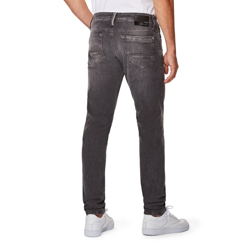 Mavi Men's James Skinny Jeans, Grau (Dark Grey Ultra Move
