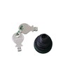 HEIDELBERG Key switch RAFI for locking the wallbox. Highest protection
