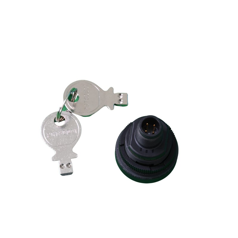 HEIDELBERG Key switch RAFI for locking the wallbox. Highest protection