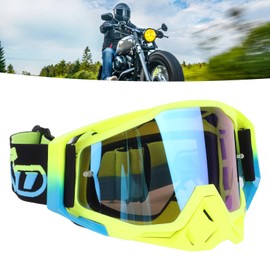 Gafas de Motocicletas, Gafas Transparentes de Motocross, Gafas Anti Ultuv Polvo a Prueba de Viento Gafas Tpu Protección Efectiva Gafas Transparentes para Hombres Jóvenes