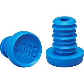 Core Stunt Scooter Pedal Scooter Handlebar Bar Ends for Steel Handlebars and Titanium/Blue