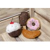 Karlie 521595 Cat Toy Texile Pink Donut 7.5 cm