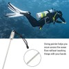Scuba Diving Pointer Underwater Stainless Steel Tickle Stick with Lanyard