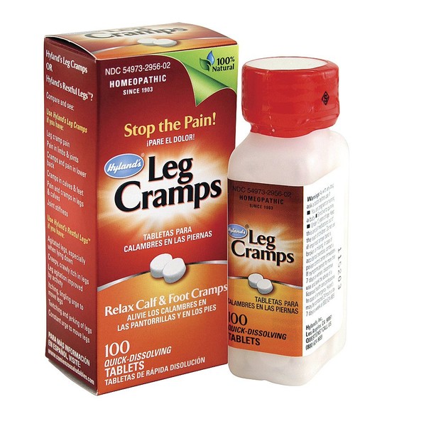 Hyland's Homeopathic Leg Cramps Pain 100 tablets by Hyland's Homeopathic