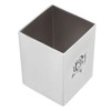 Pencil Cup Holder Multiple Uses Stainless Steel Desktop Stationery Organizer
