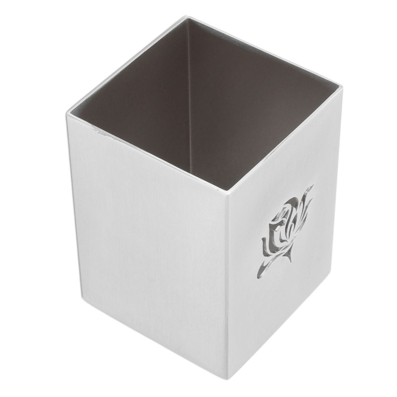 Pencil Cup Holder Multiple Uses Stainless Steel Desktop Stationery Organizer