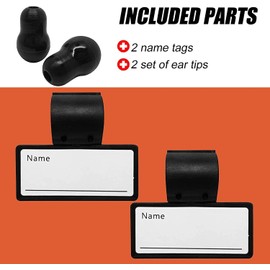 Stethoscope Name Tag - Two Sided Name ID Tag Clip for Stethoscope - Designed for ADC, MDF and Littmann Stethoscopes - Ideal for Nurses, EMTs, Veterinarians, Paramedics and Med Students