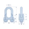 Galvanised Wire Rope Grips Clamp 10MM x10 (Bulldog Cable Commercial