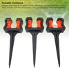 3Pcs Garden Hose Guide Spike, Hose Guide Stake Hose Roller