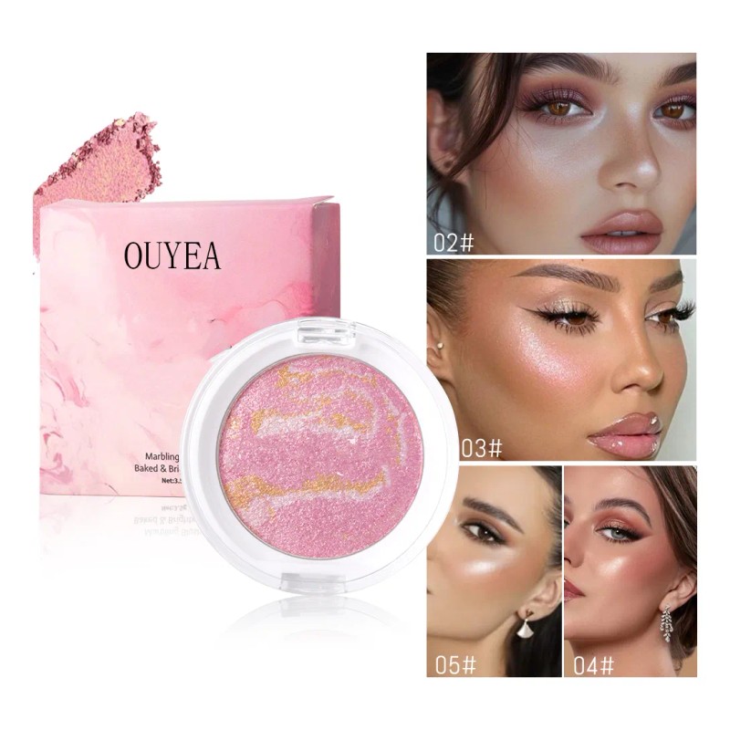 Rubor Profesional En Polvo Ouyea 4g