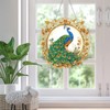 SKRYUIE Hanging Diamond Art Kits for Adults Peacock, DIY Window
