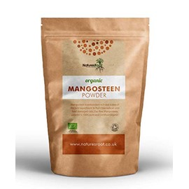 Nature’s Root Organic Mangosteen Powder 250g - Garcinia Mangostana | Freeze Dried Powder | Anti-Ageing Superfood