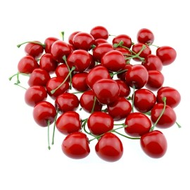 100 Cerezas Artificiales Simulación De Cerezas Falsas