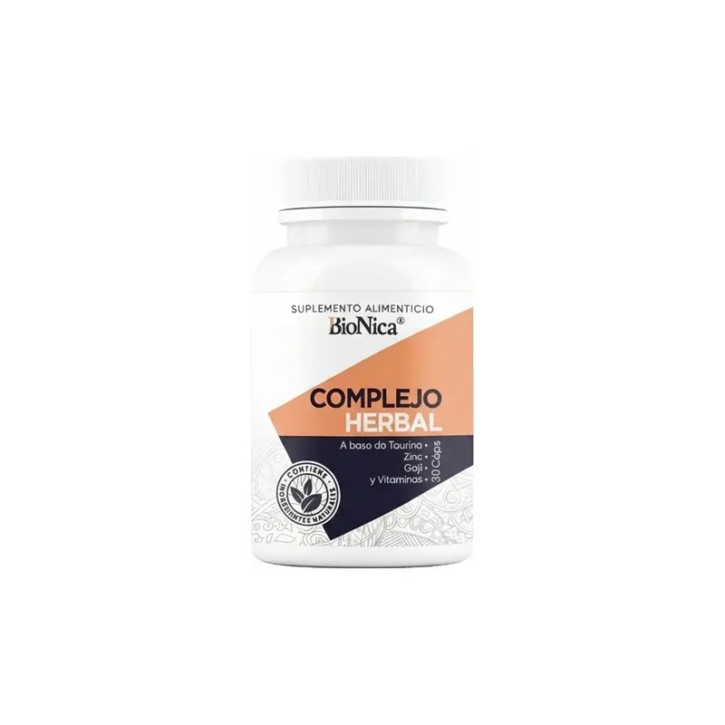 Bionica Complejo Herbal Suplemento Alimenticio 30 Caps Sin Sabor