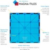 MAGNA-TILES Classic 100-Piece Magnetic Construction Set, The ORIGINAL Magnetic Building