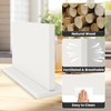 THMINS White Magnetic Knife Holder, Double-Sided Magnetic Knife Block Universal
