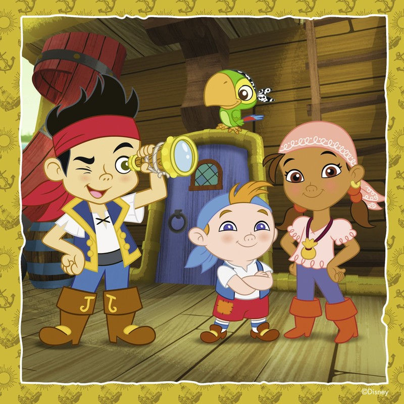 Ravensburger Jake and The Never Land Pirates Puzzles (3 x