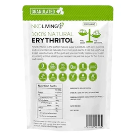 NKD Living Erythritol Granulated Natural Sugar Alternative 1kg