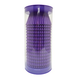 Scrumptious 7107 180-Piece Cupcake Cases in a Storage Caddy, Purple
