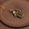 Sonateomber Gold Hamsa Hand Pendant Necklaces for Women - Fancy