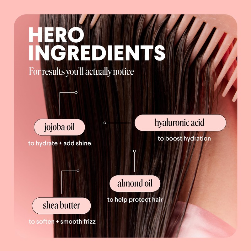 MONDAY HAIRCARE MOISTURE Leave in Conditioner with Hyaluronic Acid, Jojoba