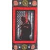 PDTXCLS Fire Fighters Red Cotton Panel 24 X 44 Inches