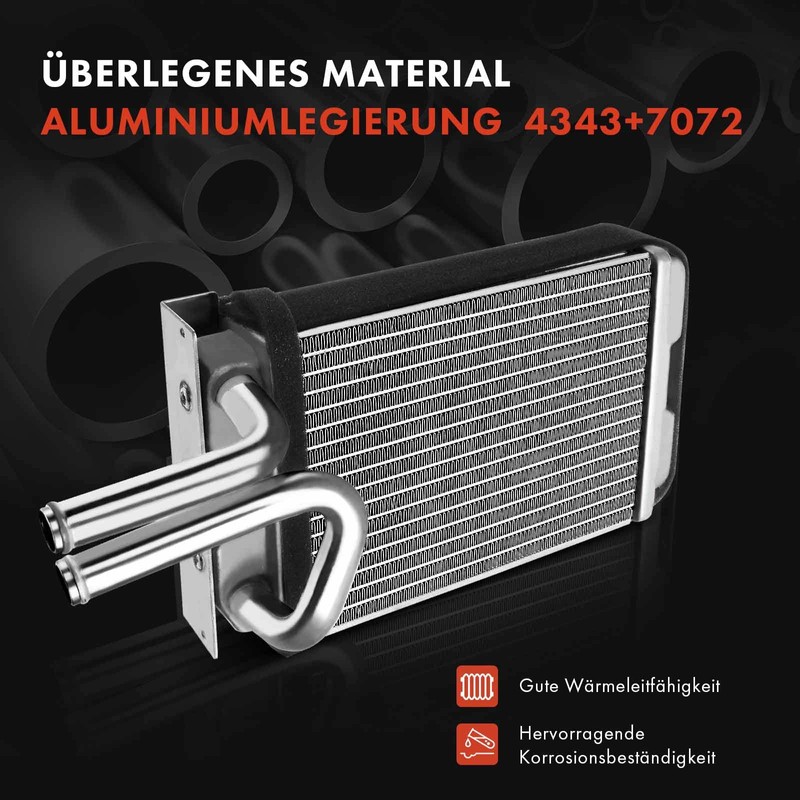 Frankberg Heat Exchanger Interior Heating Compatible with C-Class W203 S203