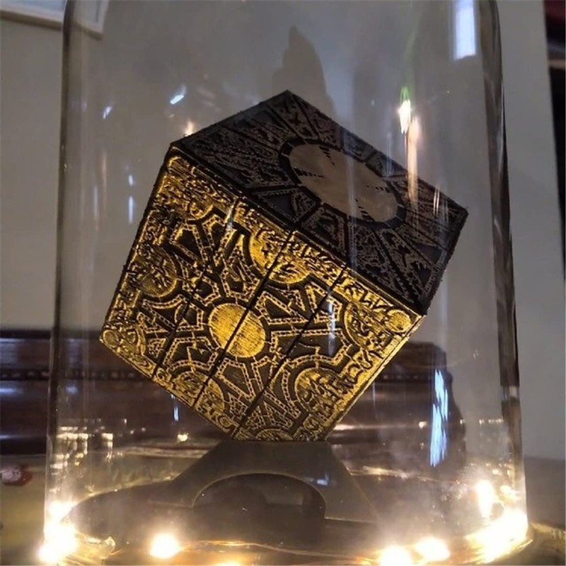 SUIZU Detachable Hellraiser Puzzle Box, Functional Deformation Lock Box with
