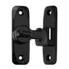 INIRET 3 Pack Barn Door Latches,90/180 Degree Gate Lock,Zinc Alloy