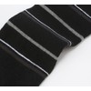 Civiczar Men's Five Toe Socks, Business Socks, Crew Length, Cotton,