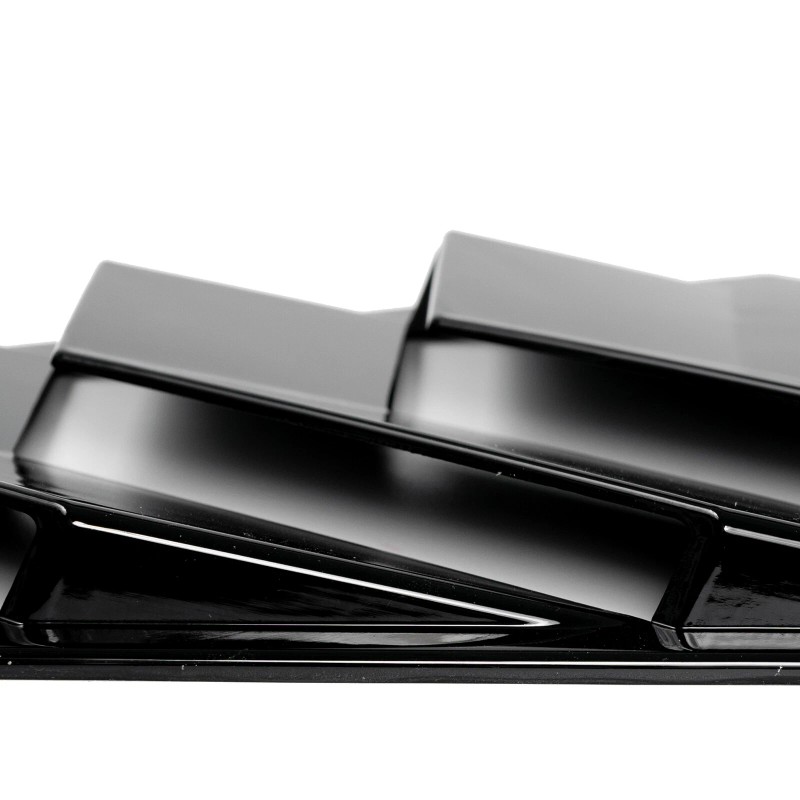 Xukey 2pcs Rear Window Louvers Side Vent Trim For Ford